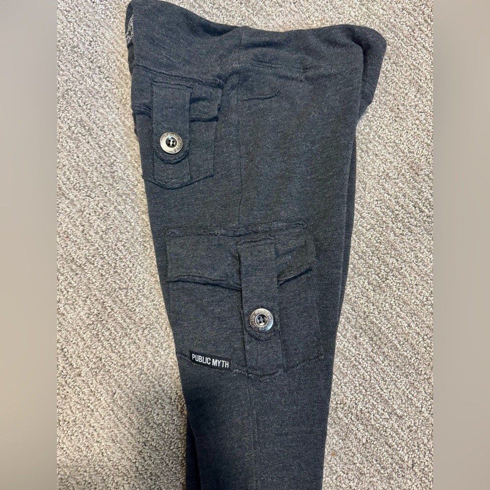 Public Myth Bamboo Pocket Legging XS Graphite Used Original Version
